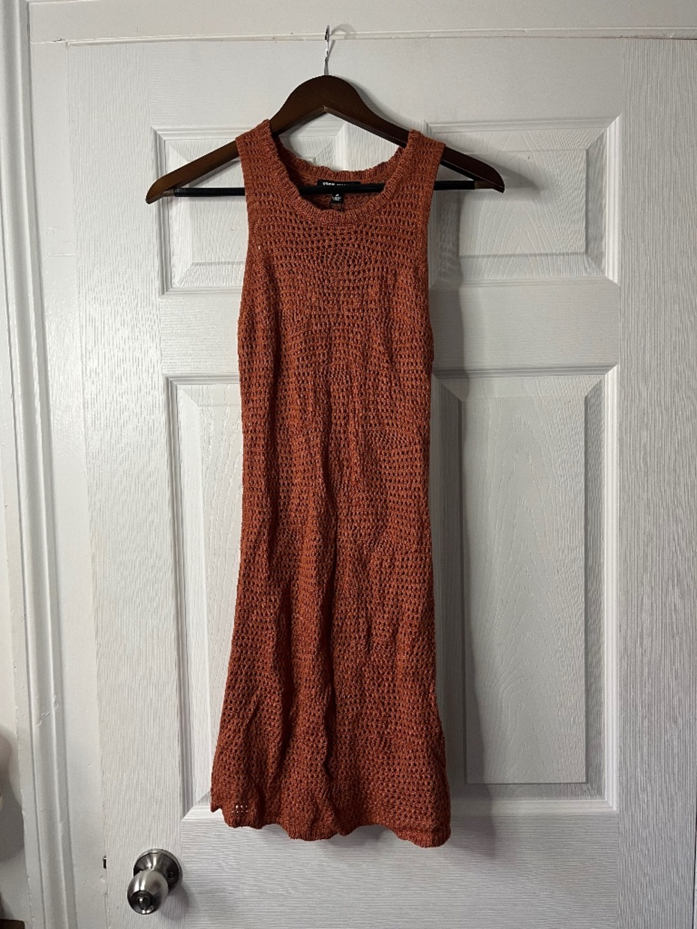 Brand New Steve Madden Orange Knit Dress